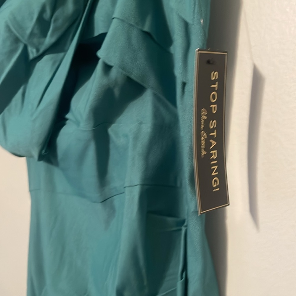 New with tags stop staring midi fitted dress with stretch size 16 - Picture 3 of 5